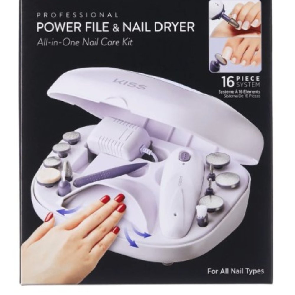 Power File & Nail Dryer